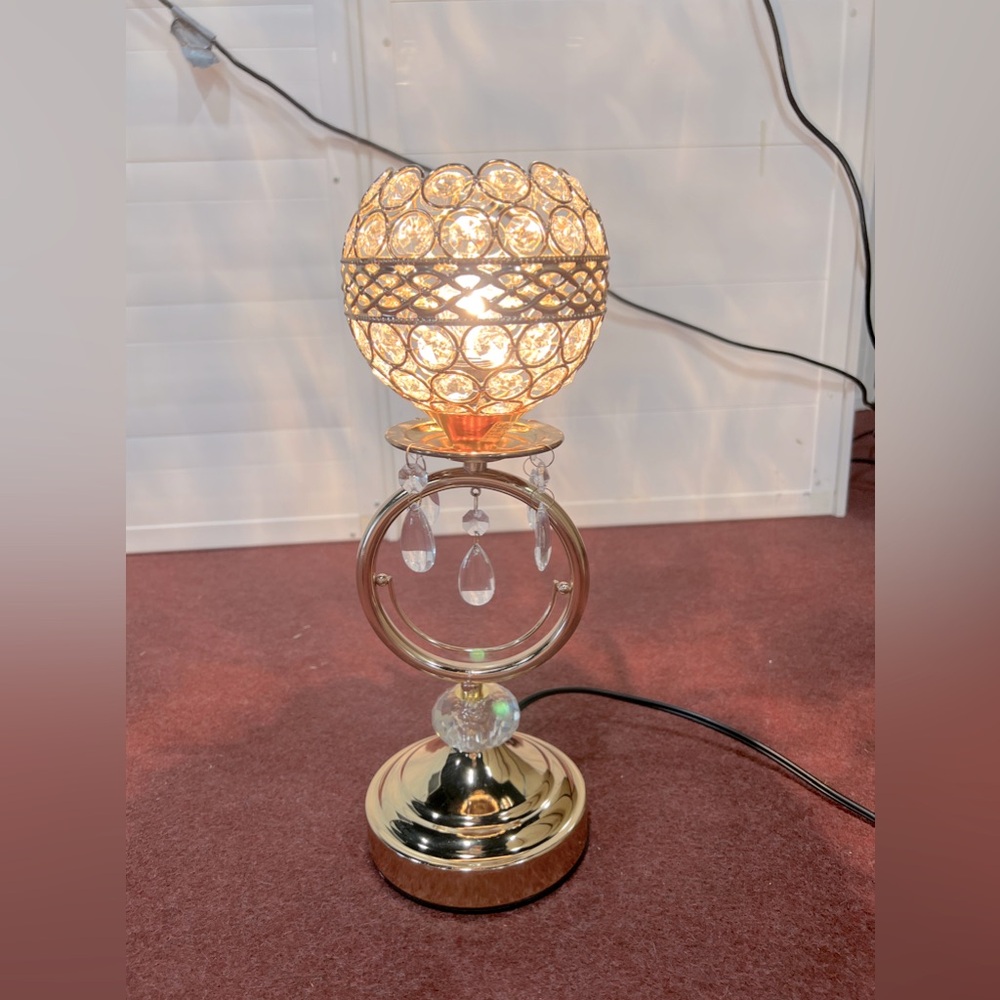 Brand New Gold Crystal Touch Lamp